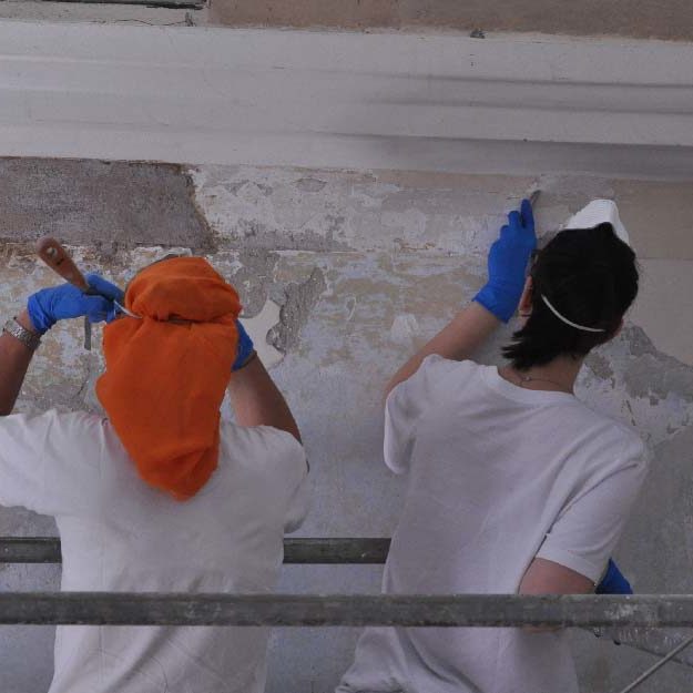 corso operatore restauro belluno cantiere chiesa segusino milies