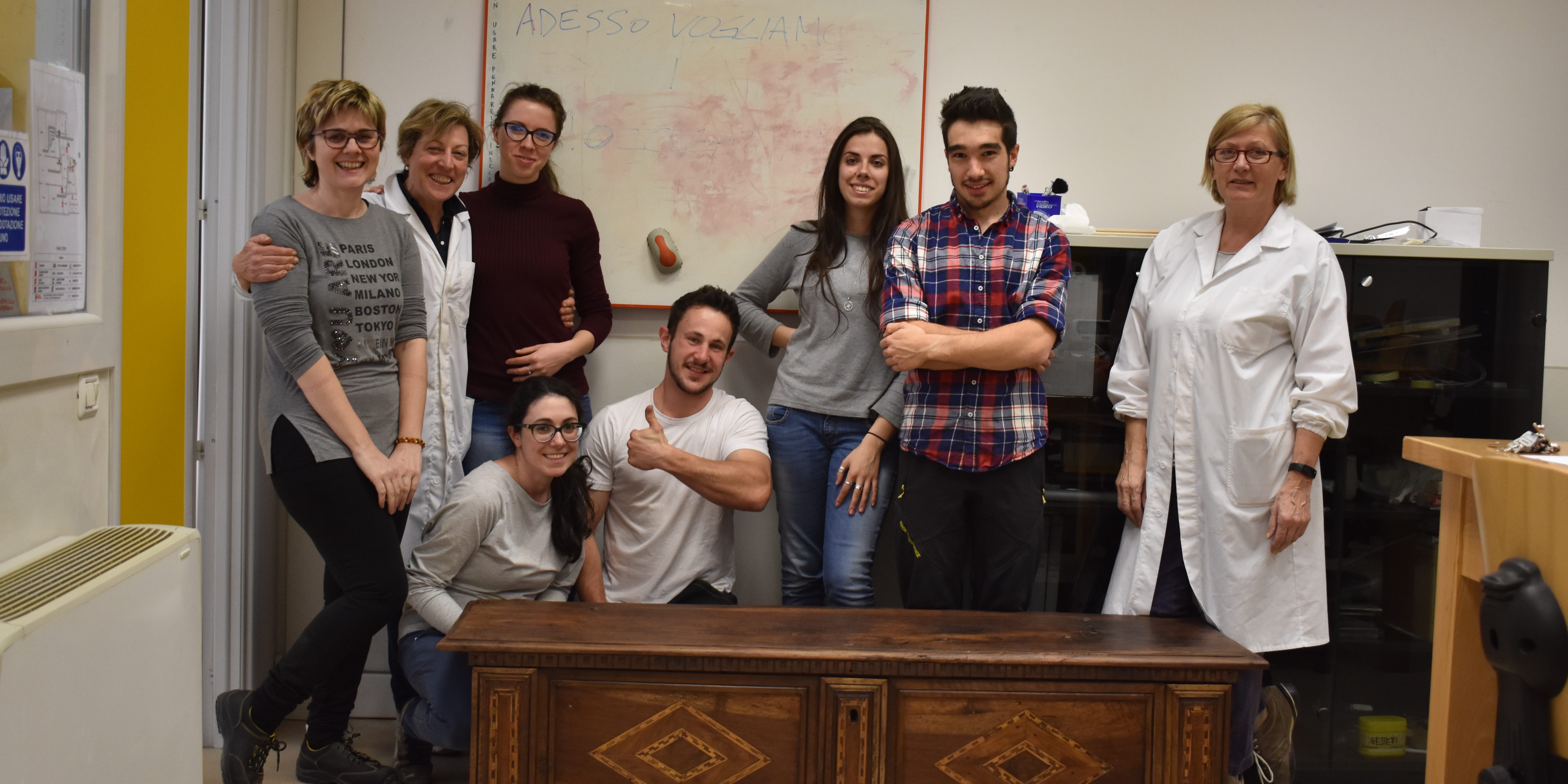 RESTAURO CASSONE NUZIALE